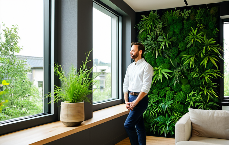 A professional civil engineer, fully clothed in a modest, appropriate business suit, stands confidently at a modern, sustainable construction site in a bustling city. In the foreground, a display of innovative building materials showcases a section of a bamboo composite panel with its unique grain and strength, alongside a sample of permeable recycled concrete paving, appearing clean and granular. In the background, a contemporary architectural building features prominent structural elements made from treated bamboo, seamlessly integrated with concrete sections. The overall scene emphasizes green innovation, urban development, and the fusion of natural and recycled materials in a professional setting. Perfect anatomy, correct proportions, natural pose, well-formed hands, proper finger count. Professional photography, high quality, safe for work, appropriate content, fully clothed, family-friendly.