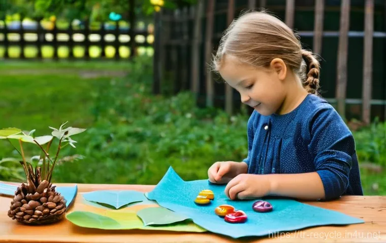 손쉽게 만들 수 있는 재활용 장난감 - **Prompt 2: Upcycled Animal Kingdom**
"A close-up, eye-level shot of a crafting table, bustling ... 손쉽게 만들 수 있는 재활용 장난감 - **Prompt 2: Upcycled Animal Kingdom**
"A close-up, eye-level shot of a crafting table, bustling ...